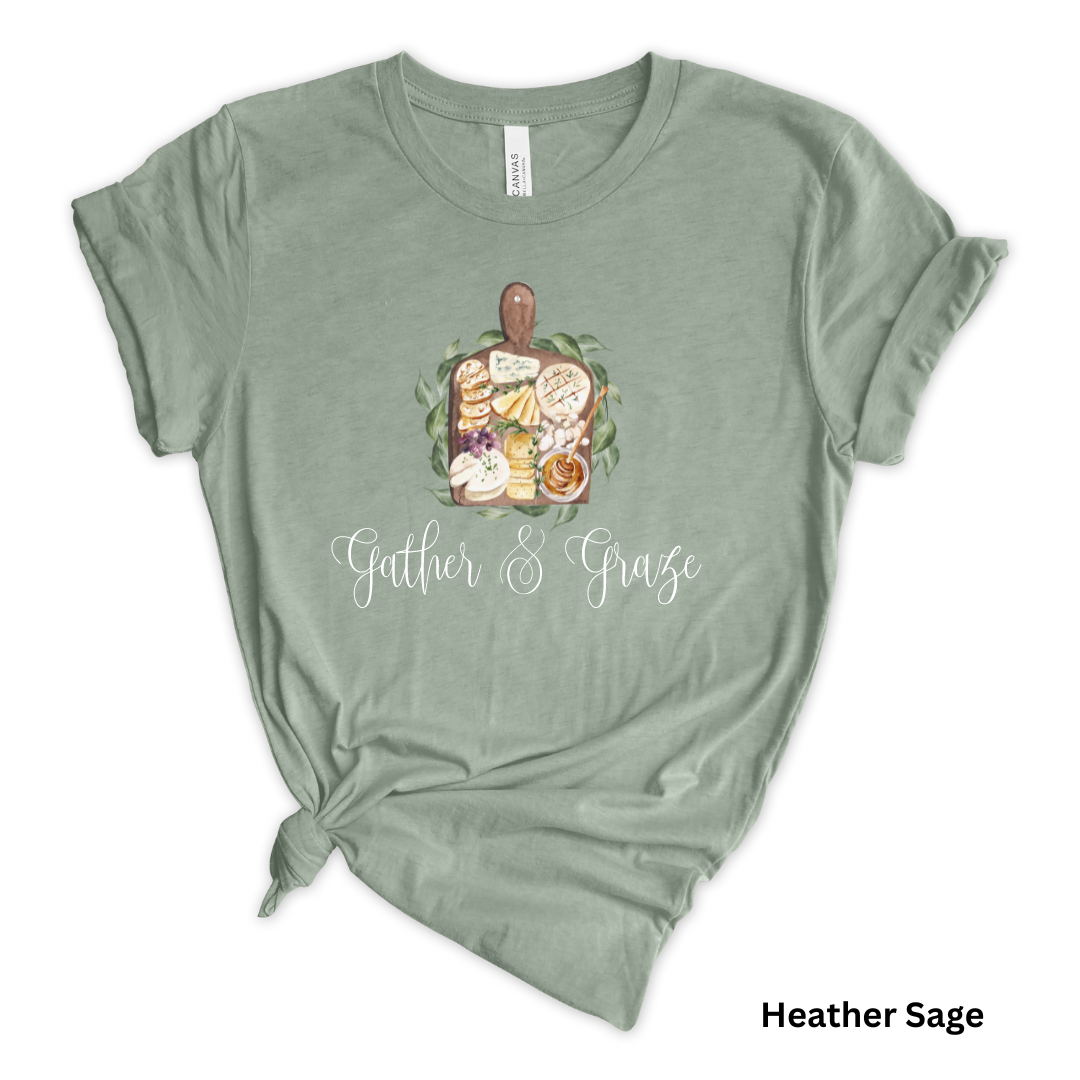 Short Sleeve T-Shirt: Gather & Graze