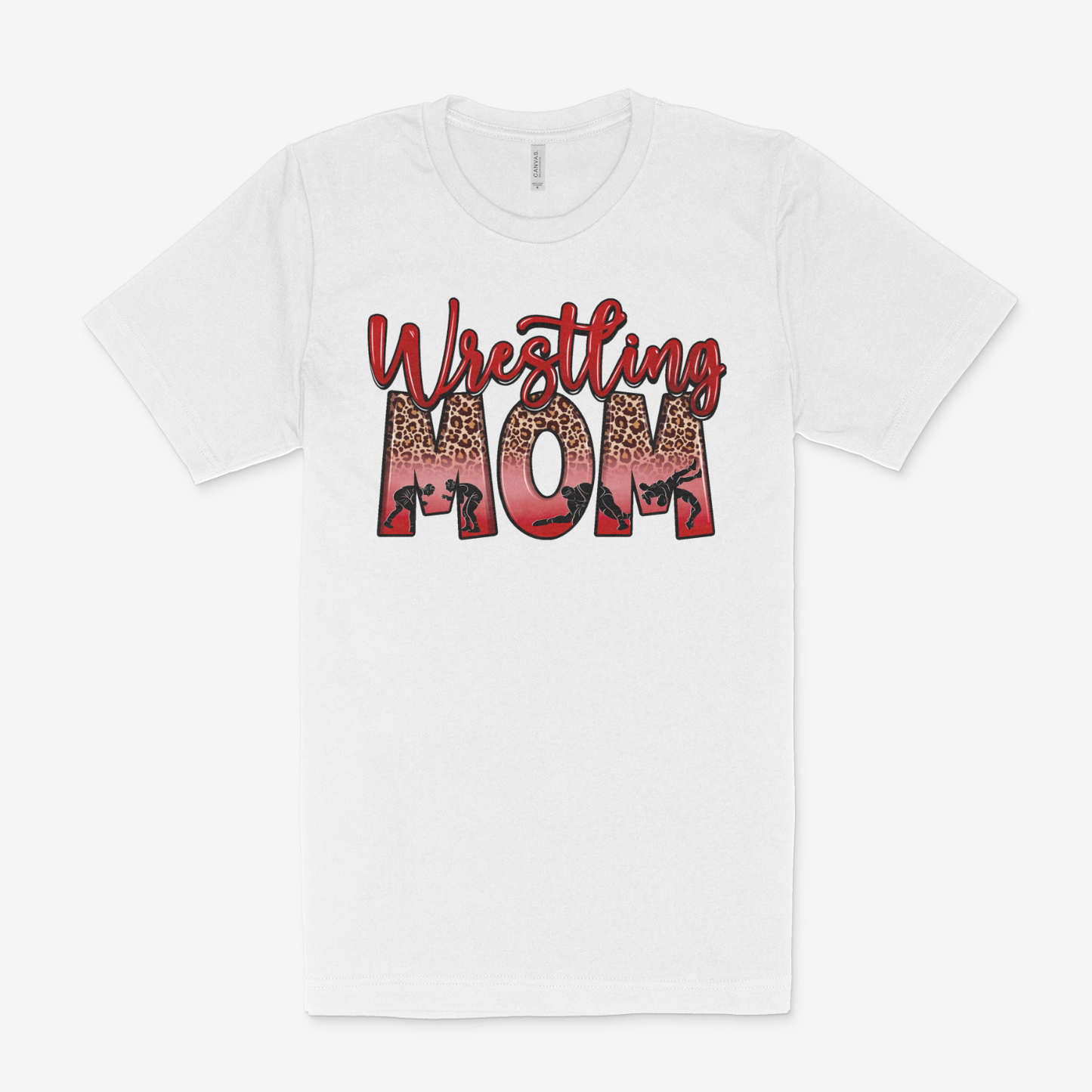 Wrestling Mom - Red/Black
