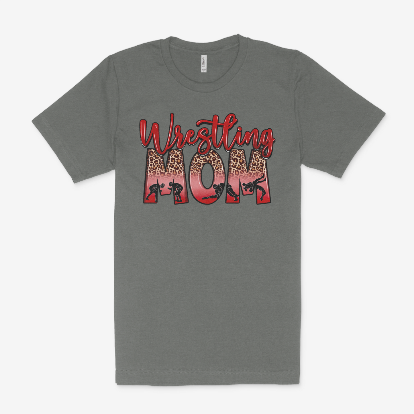 Wrestling Mom - Red/Black