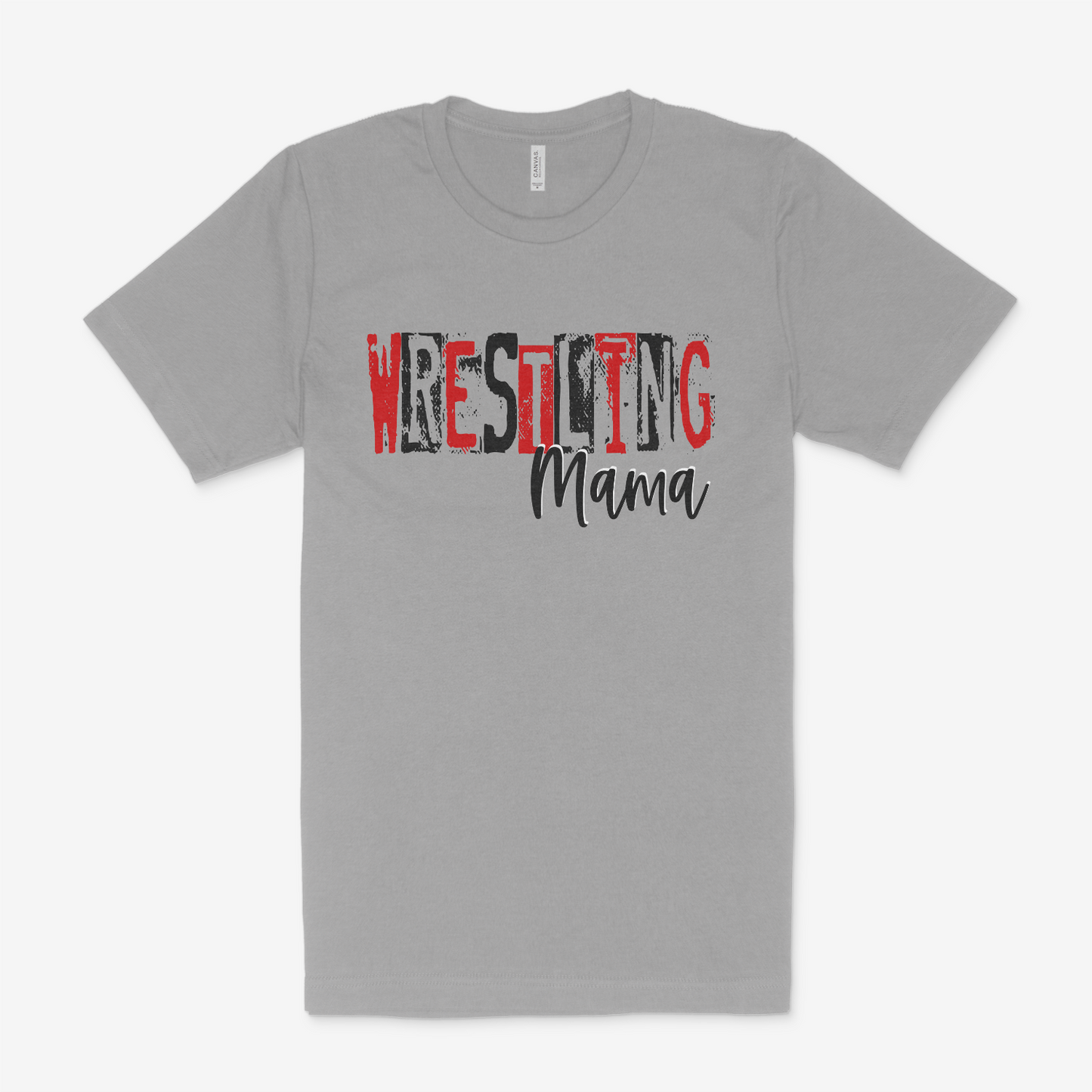 Wrestling Mama - Red/Black