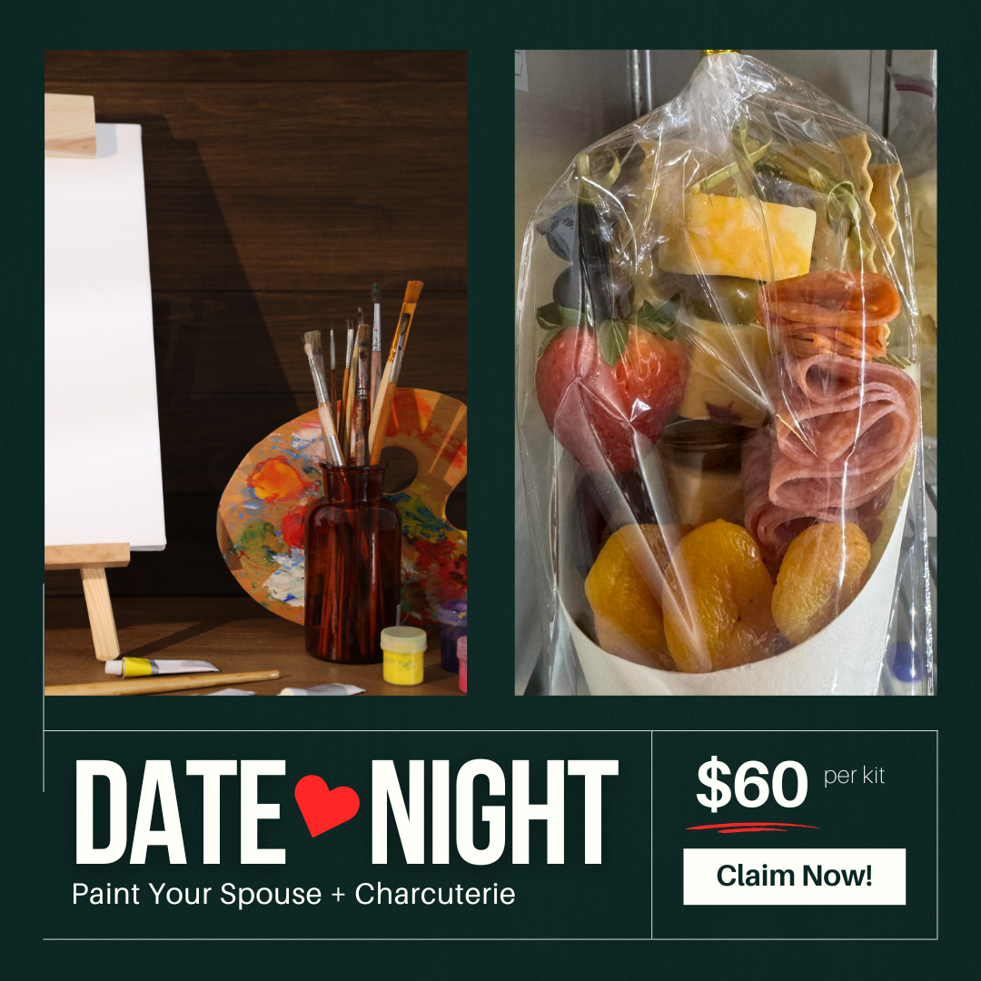 Date Night: Paint Kit + Charcuterie