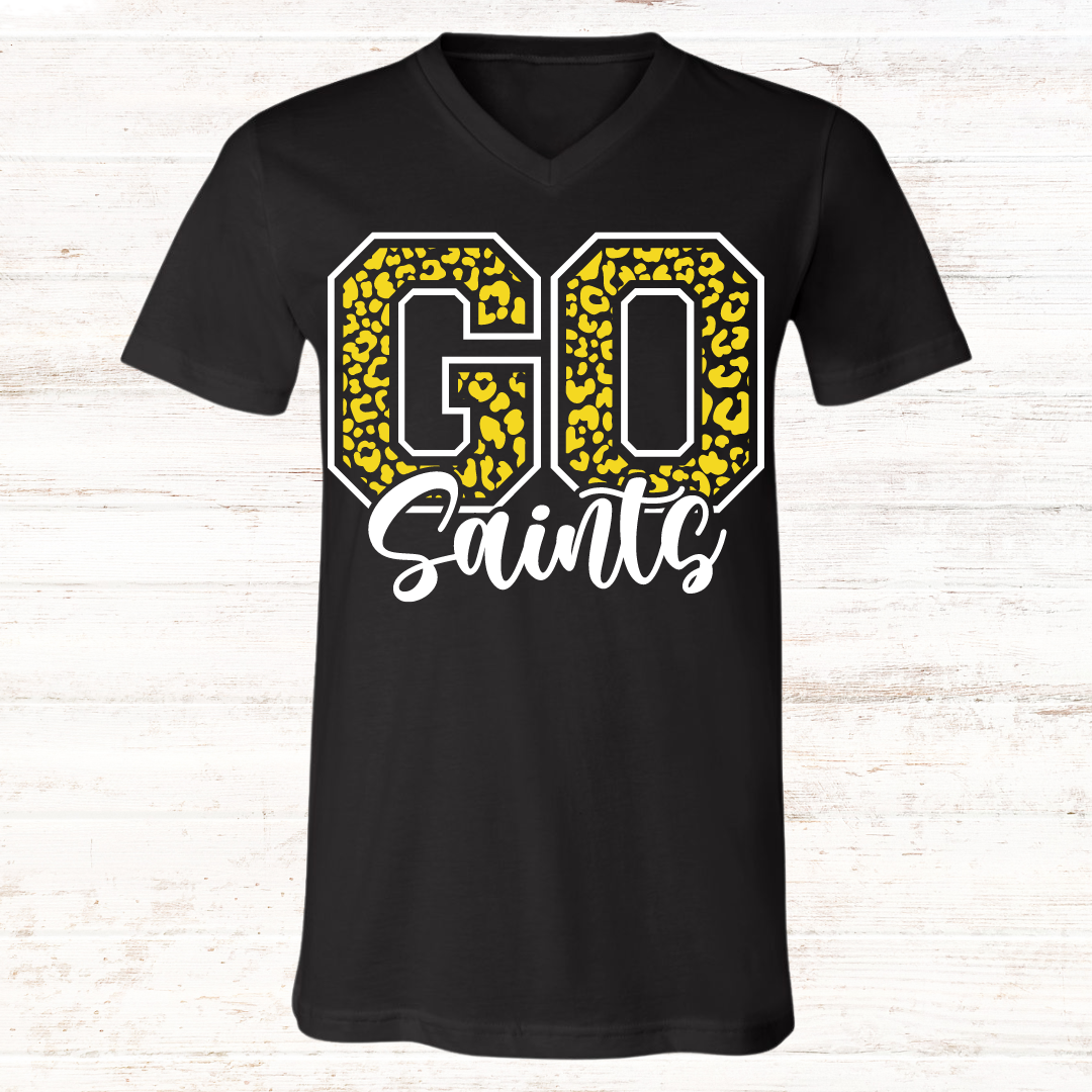 MT Saints Leopard: Short Sleeve