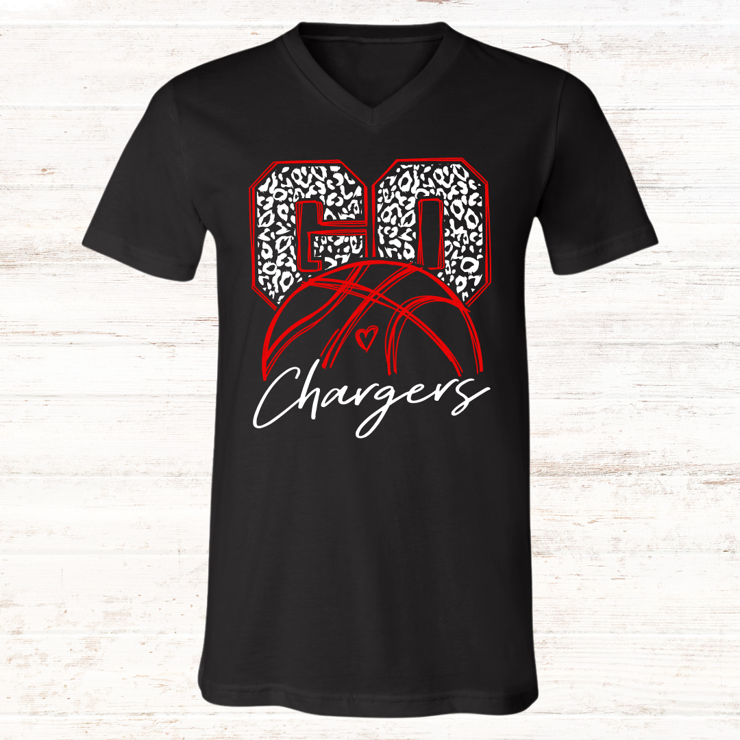 Chargers Basketball: Black