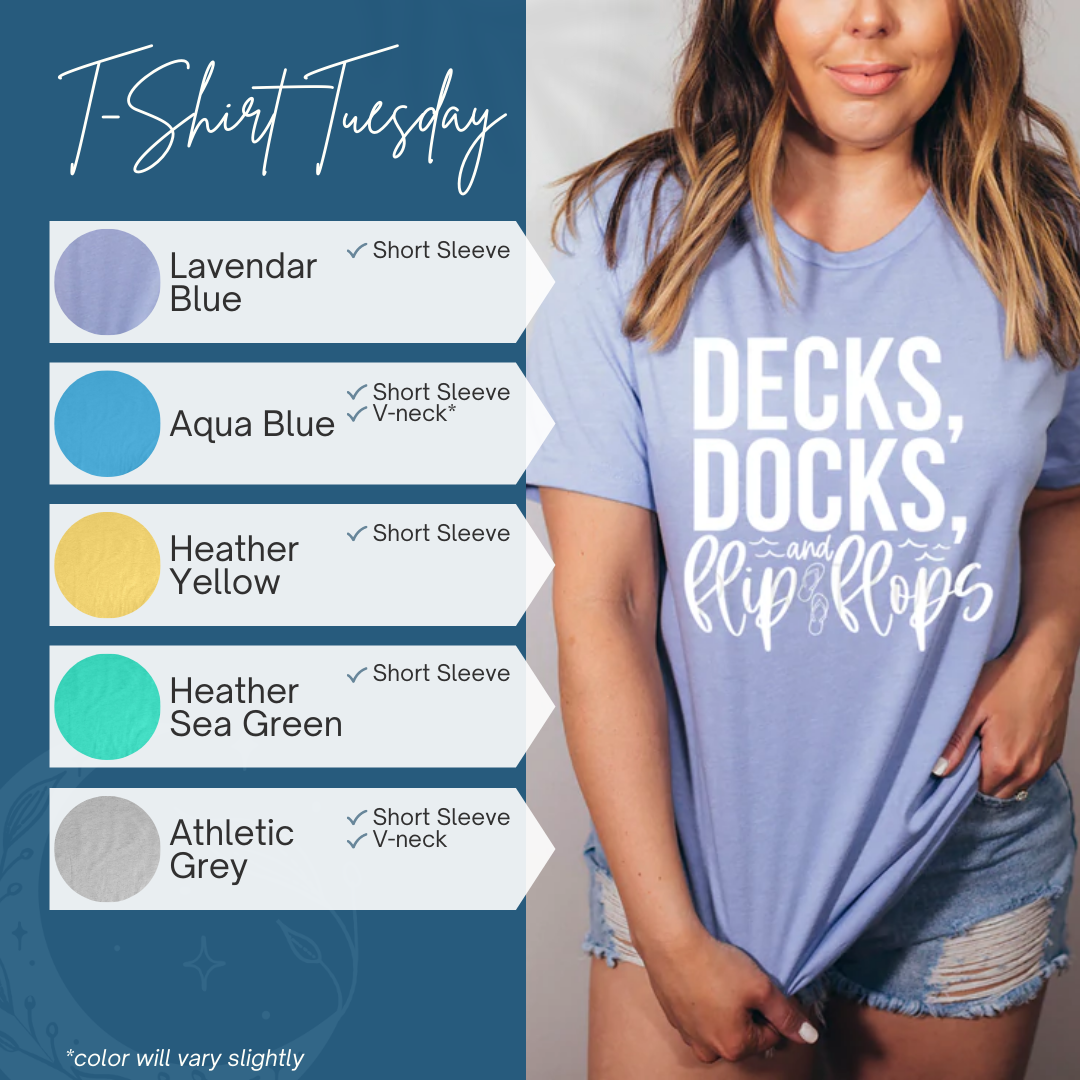 Decks Docks Flip Flops