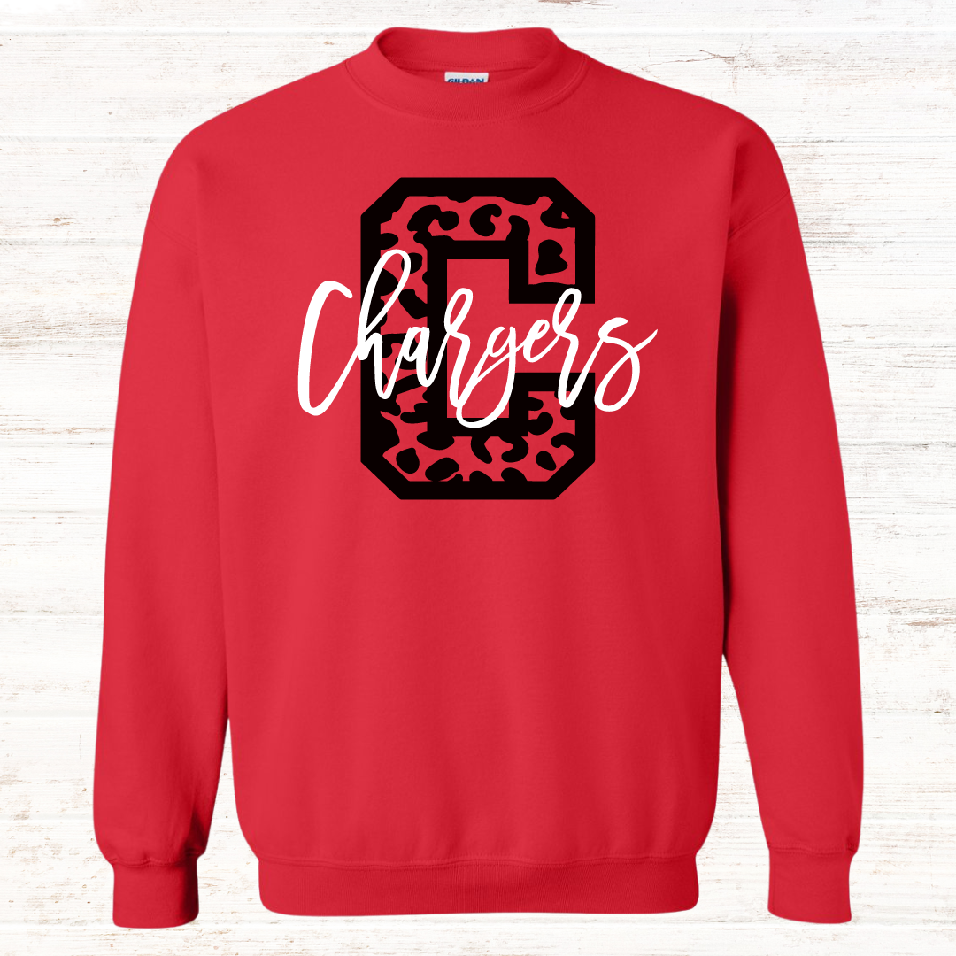 Chargers Leopard C: Red