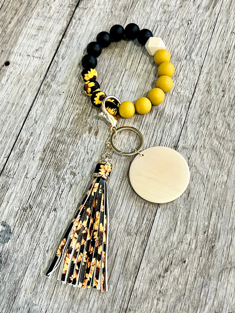 Boho Silicone Beads Wristlet – Nightshade Creative Co
