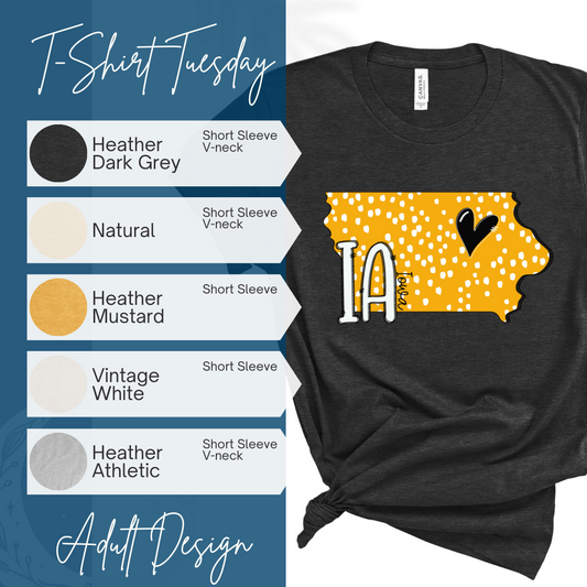 Iowa - Black and Gold