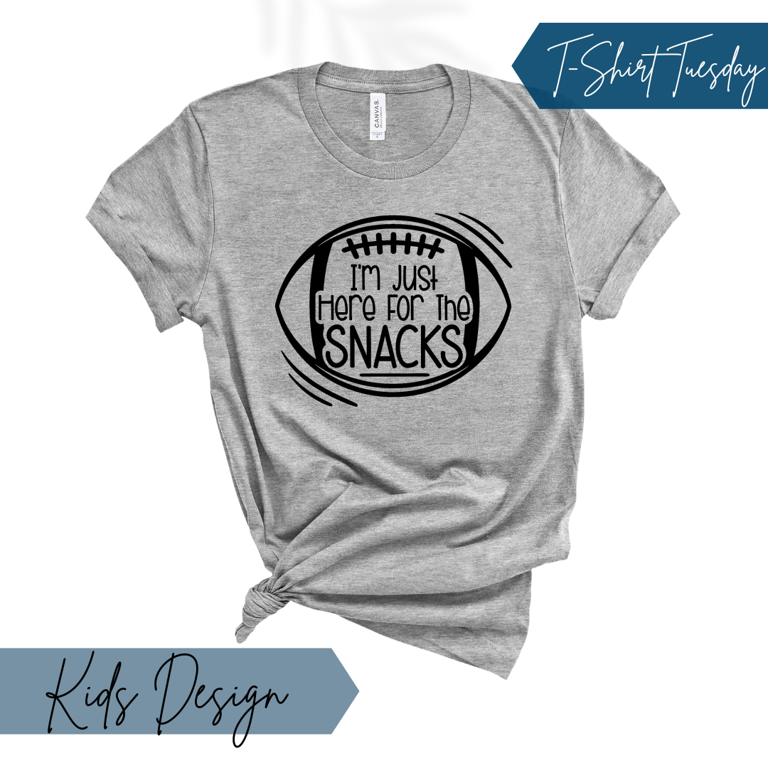 Here for snacks football