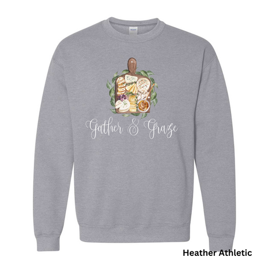 Youth Crewneck: Gather & Graze