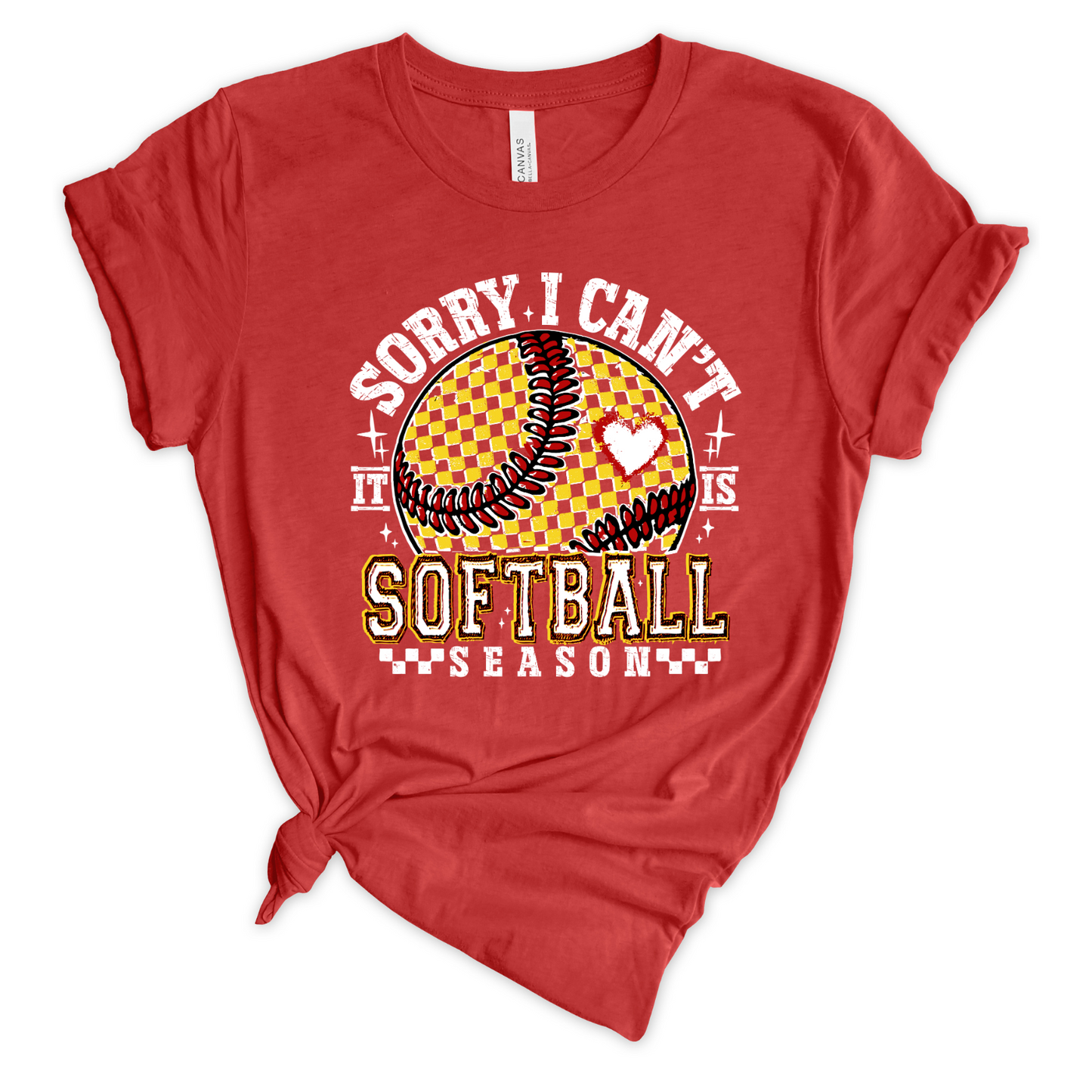 Sorry Can't Softball Season