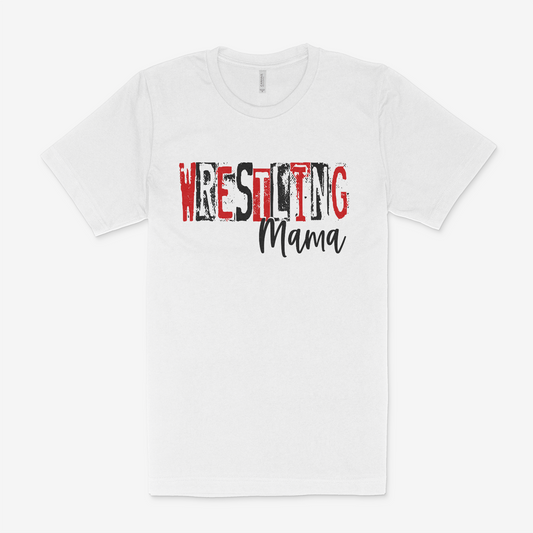 Wrestling Mama - Red/Black
