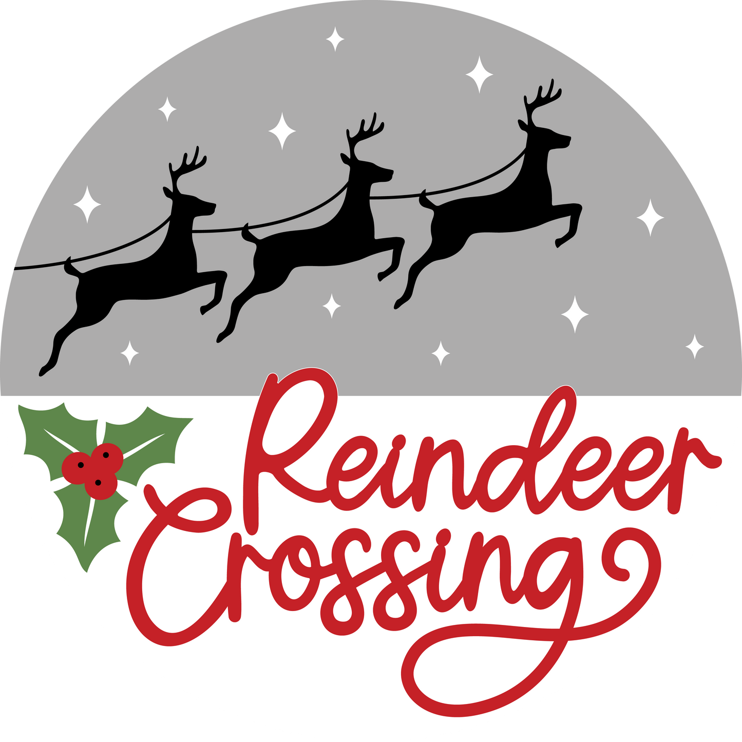 Reindeer Crossing