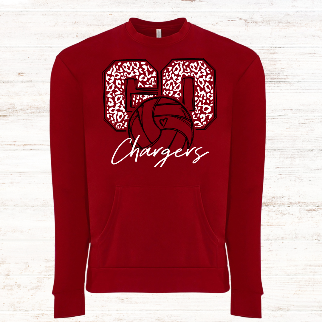 Chargers Volleyball: Red