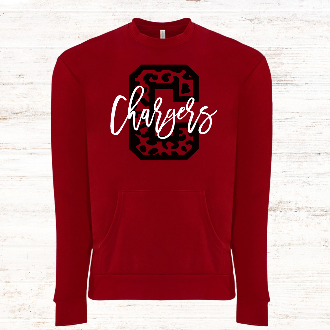 Chargers Leopard C: Red