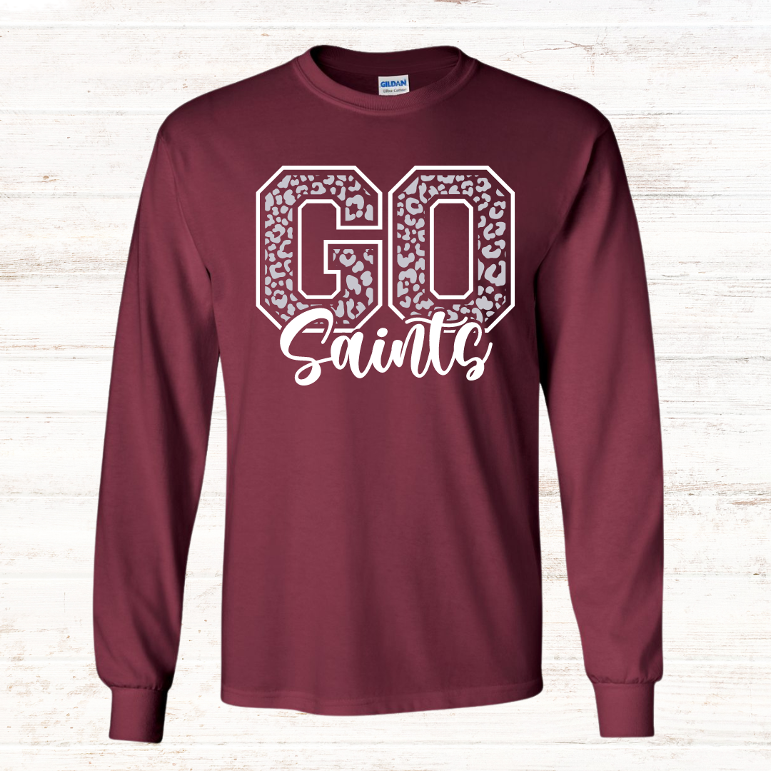 MD Saints Leopard: Long Sleeve