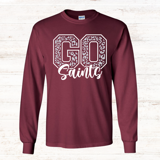 MD Saints Leopard: Long Sleeve