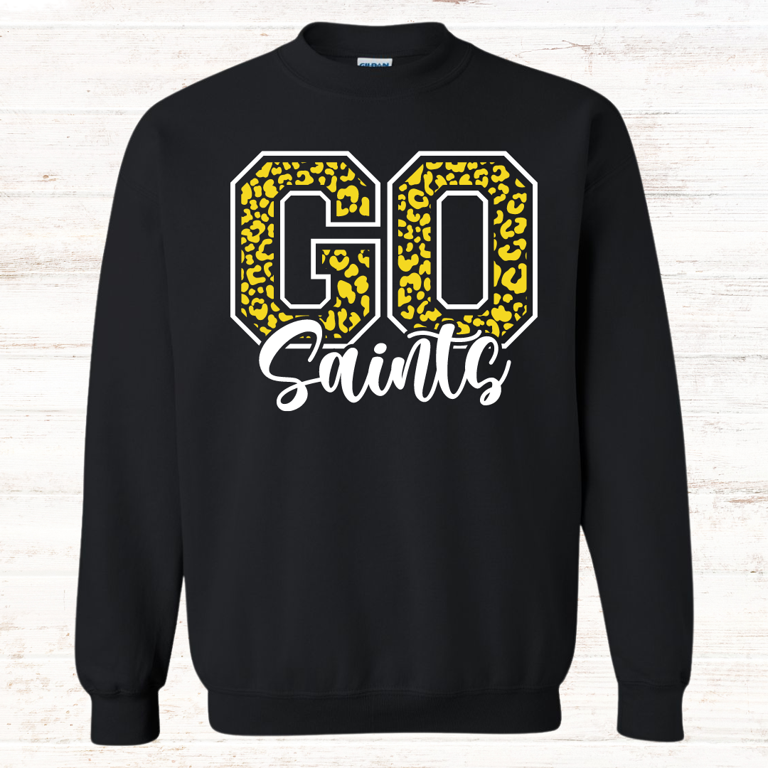 MT Saints Leopard: Sweatshirt