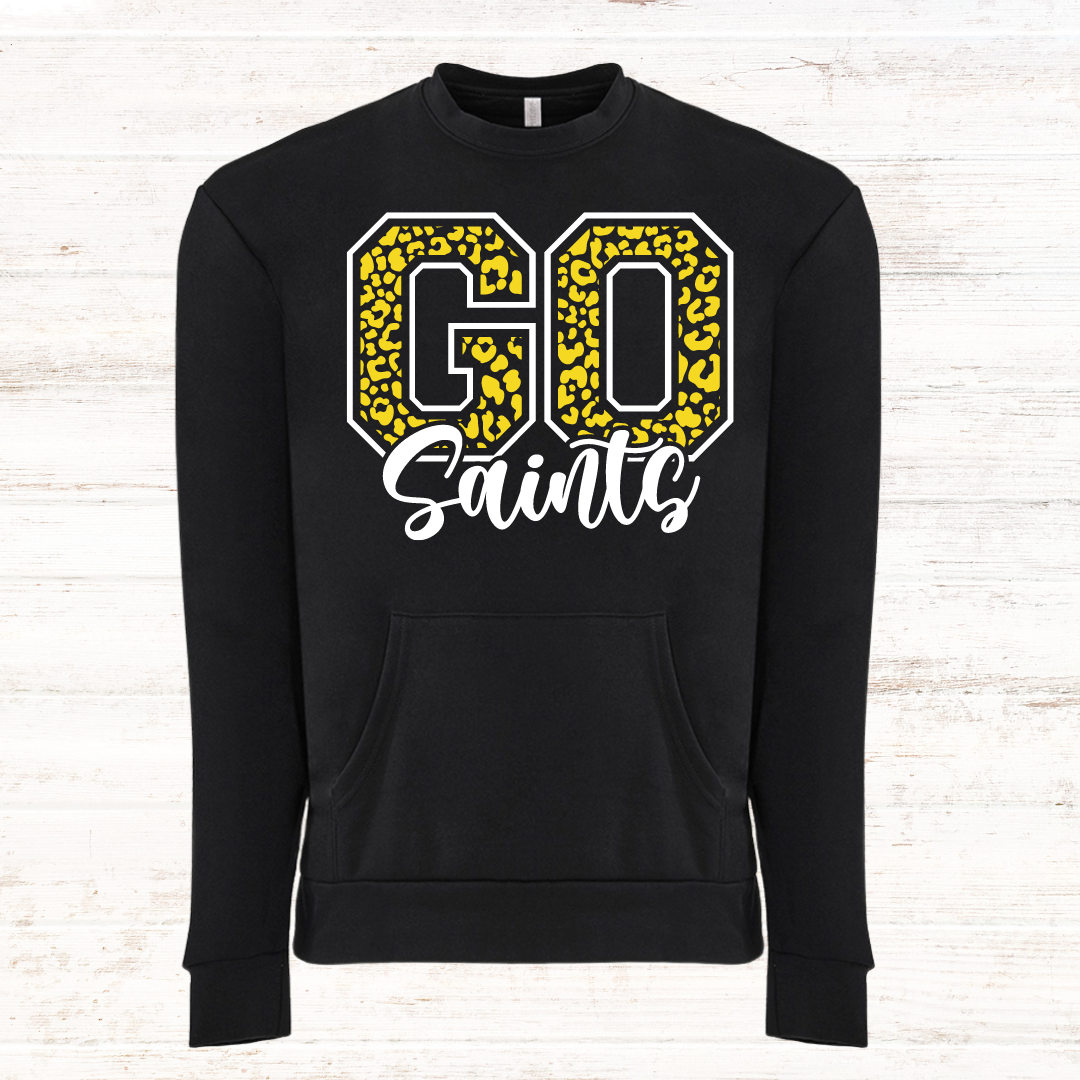 MT Saints Leopard: Sweatshirt