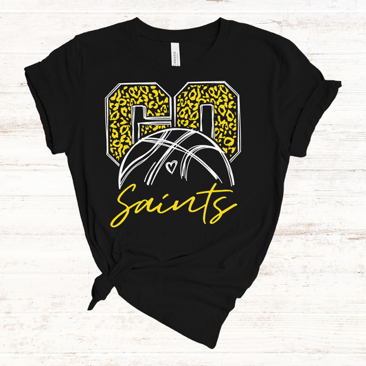 MT Saints Basketball: Short Sleeve