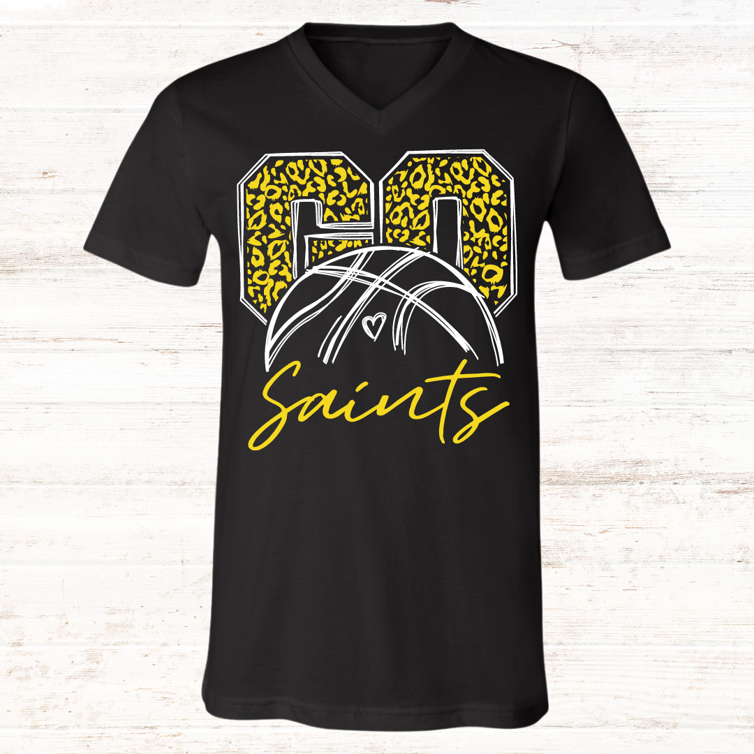 MT Saints Basketball: Short Sleeve