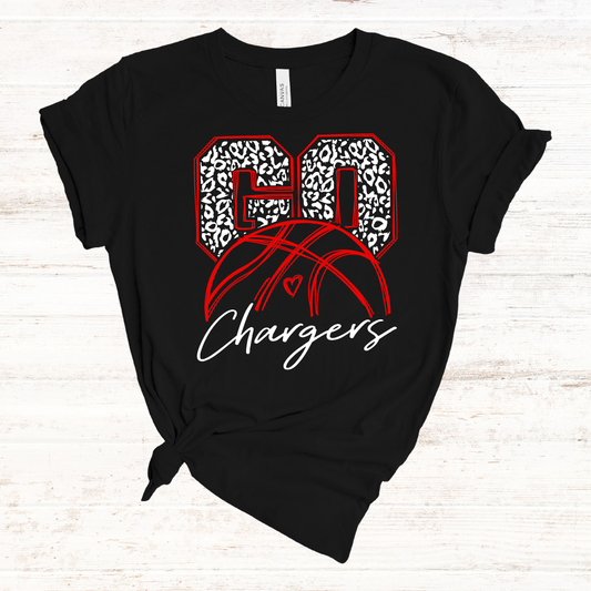 Chargers Basketball: Black