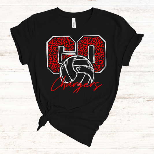 Chargers Volleyball: Black