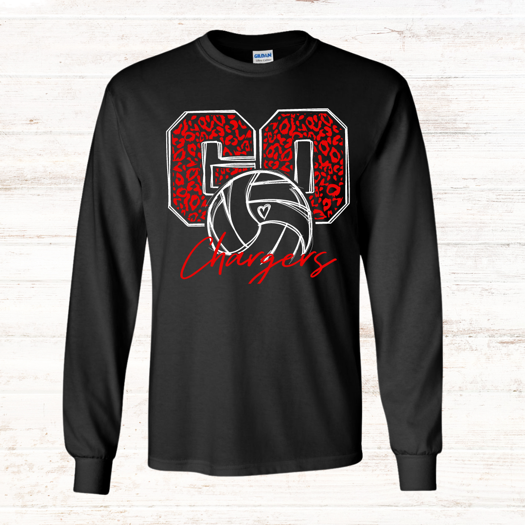Chargers Volleyball: Black