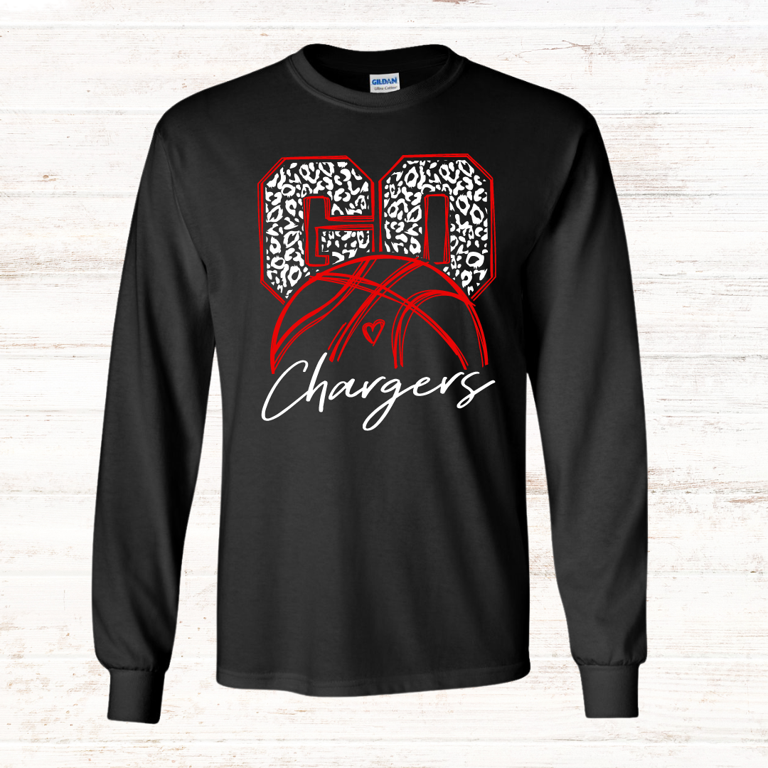 Chargers Basketball: Black