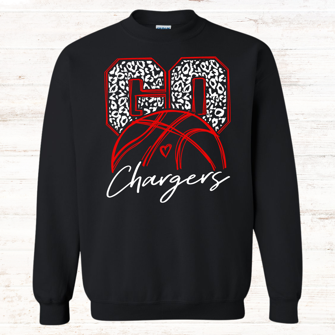 Chargers Basketball: Black