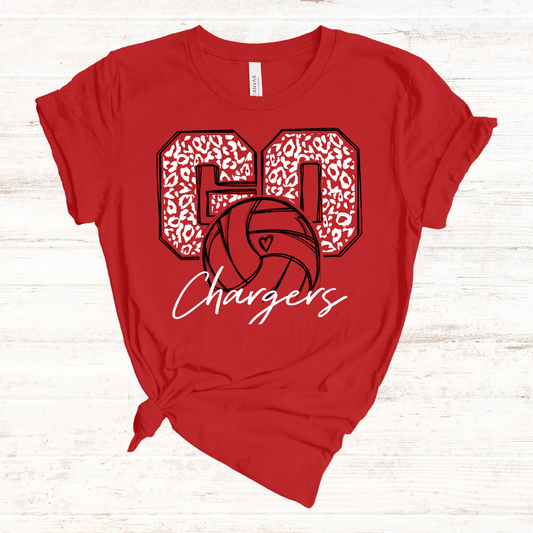 Chargers Volleyball: Red
