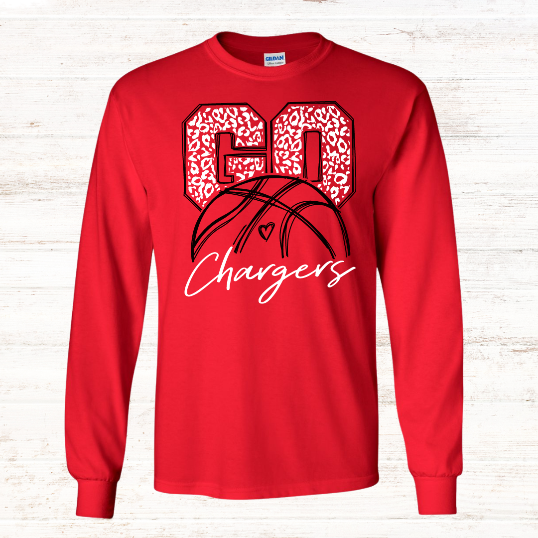Chargers Basketball: Red