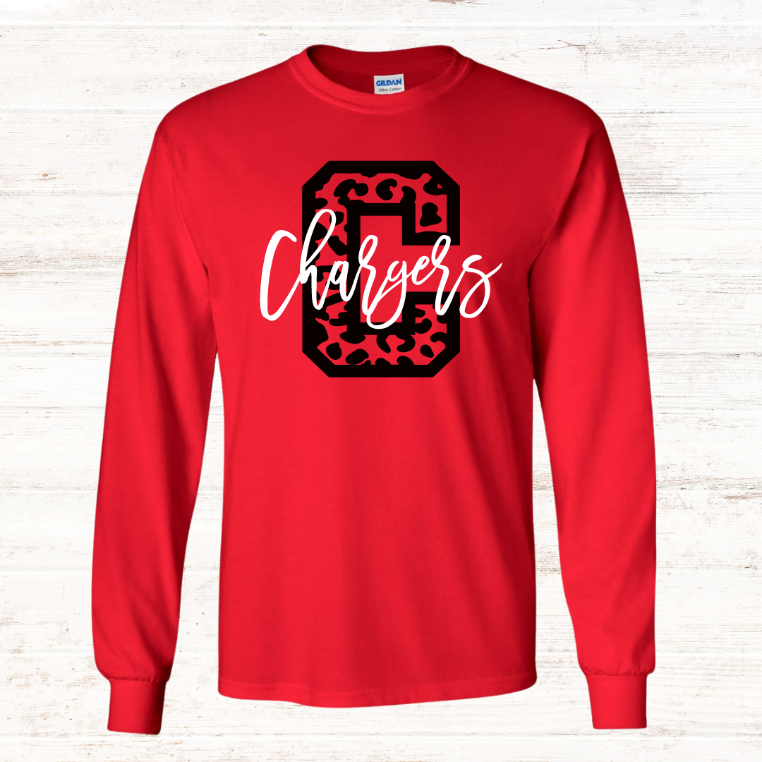 Chargers Leopard C: Red