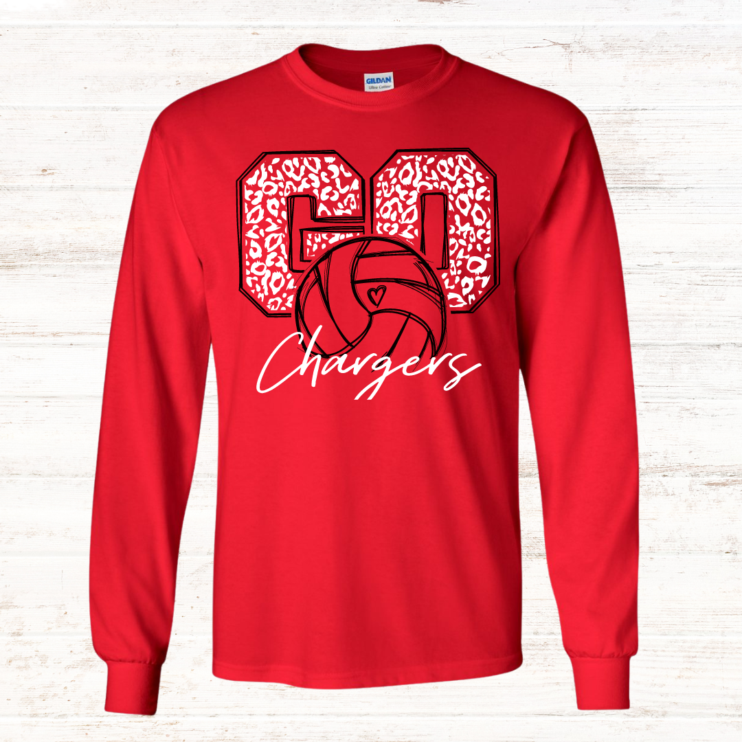 Chargers Volleyball: Red