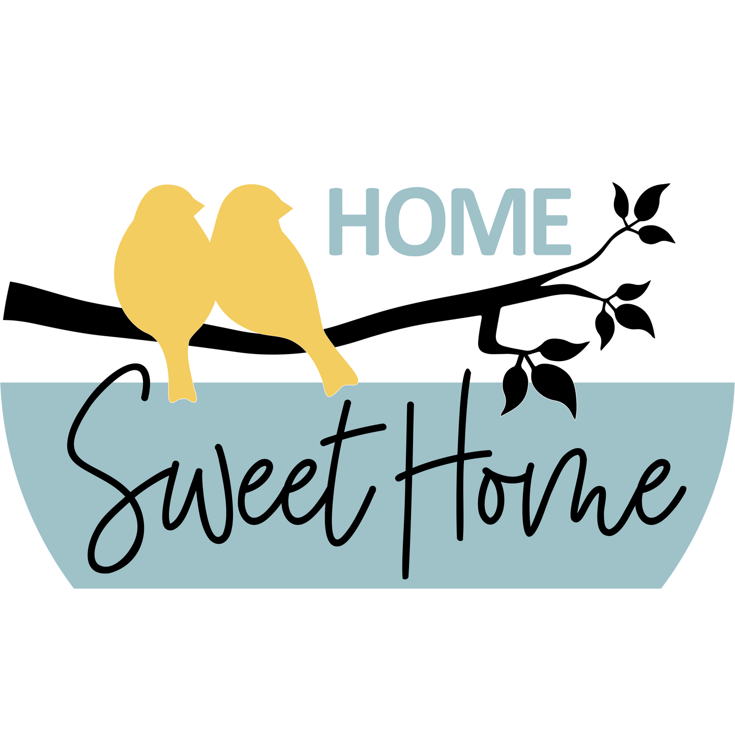 Home Sweet Home Door Sign