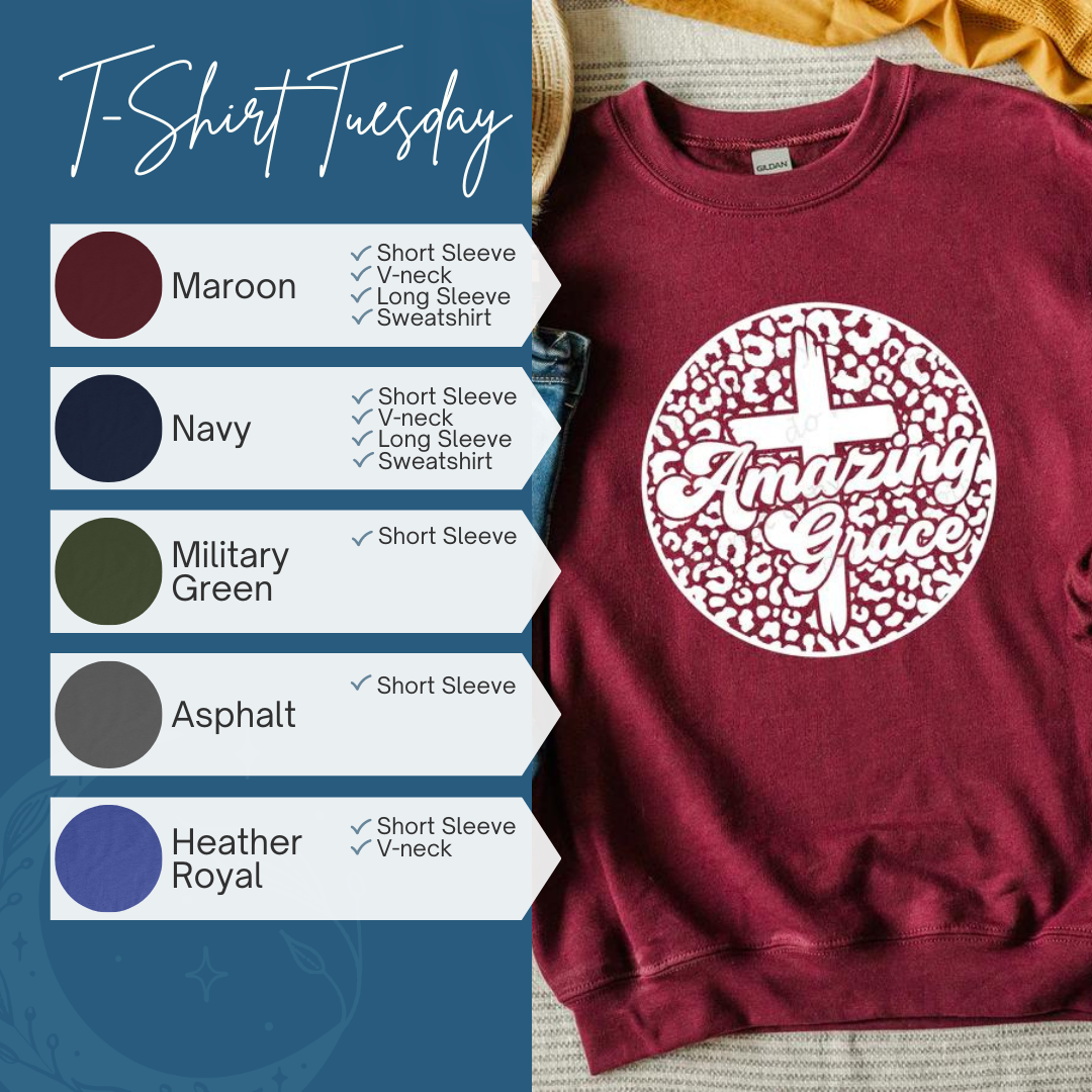 Amazing Grace (white design)